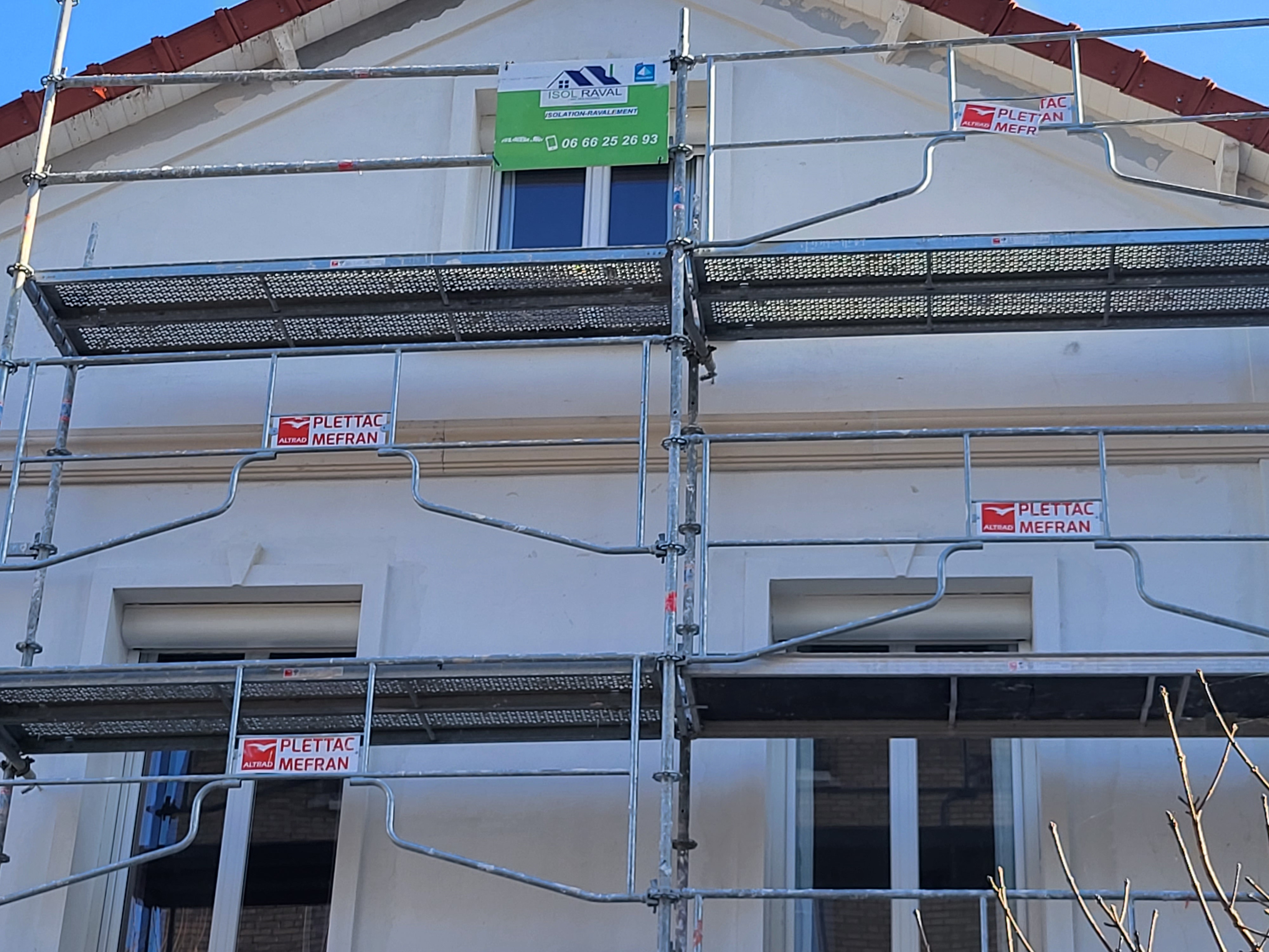 Isolation thermique par l'extérieur et décoration